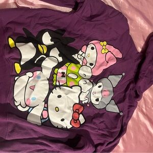 Hello Kitty Purple Hoodie